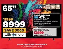 HiFi Corp SAMSUNG 65-inch Crystal UHD 4K-65U8000F offer