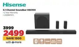 HiFi Corp Hisense 5.1 Channel Soundbar HS5100 offer
