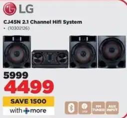 HiFi Corp LG CJ45N 2.1 Channel Hifi System offer