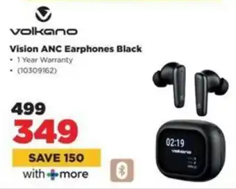 HiFi Corp Volkano Vision ANC Earphones Black offer