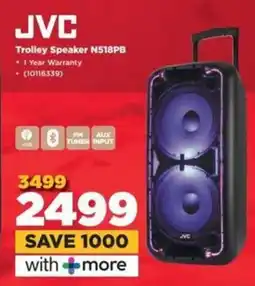 HiFi Corp JVC Trolley Speaker N518PB offer
