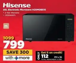HiFi Corp Hisense Electronic Microwave H20MOBS15 offer
