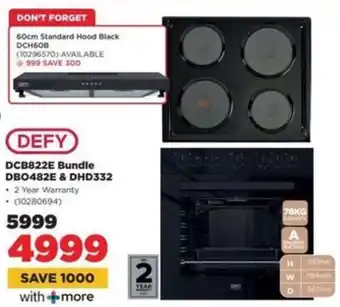 HiFi Corp DEFY DCB822E Bundle DBO482E & DHD332 offer