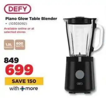 HiFi Corp DEFY Piano Glow Table Blender offer