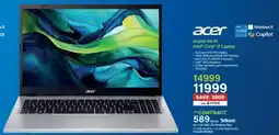 Incredible Connection Acer Aspire Go 15 Intel Core i7 Laptop offer