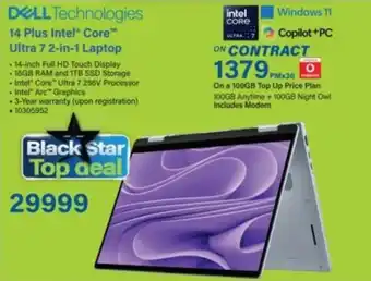 DELL 14 Plus Intel Core Ultra 7 2-in-1 Laptop