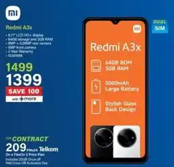 Incredible Connection Xiaomi Redmi A3x offer