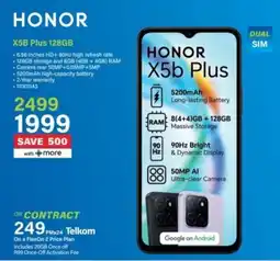 Incredible Connection Honor X5B Plus 128GB offer
