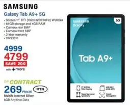 Incredible Connection SAMSUNG Galaxy Tab A9+ 5G offer