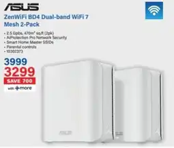 Incredible Connection ASUS ZenWiFi BD4 Dual-band WiFi 7 Mesh offer