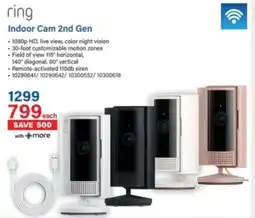 Incredible Connection Ring Indoor Cam 2nd Gen offer