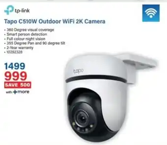 Tp-link Tapo C510W Outdoor WiFi 2K Camera
