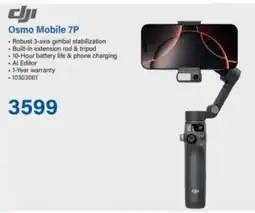 Incredible Connection Dji Osmo Mobile 7P offer