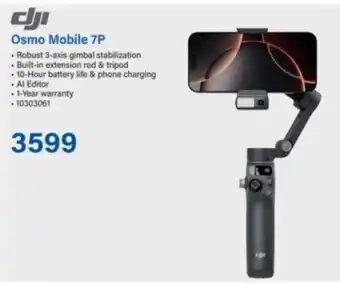 Incredible Connection Dji Osmo Mobile 7P offer