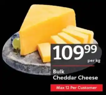 Oxford Freshmarket Bulk Cheddar Cheese offer