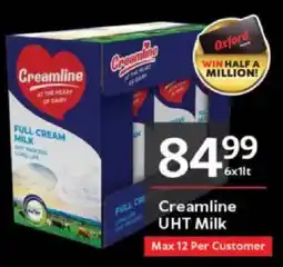 Oxford Freshmarket Creamline UHT Milk offer