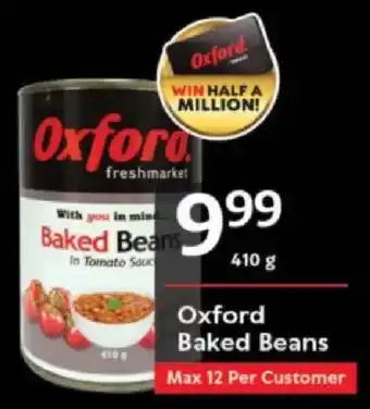 Oxford Freshmarket Oxford Baked Beans offer