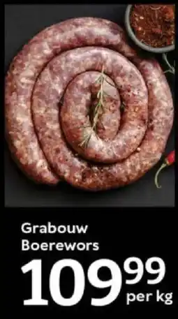 Oxford Freshmarket Grabouw Boerewors offer