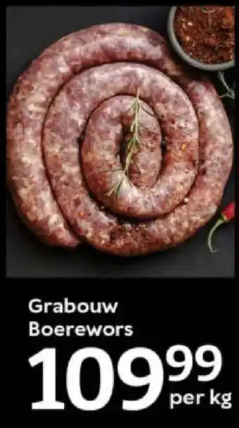 Oxford Freshmarket Grabouw Boerewors offer