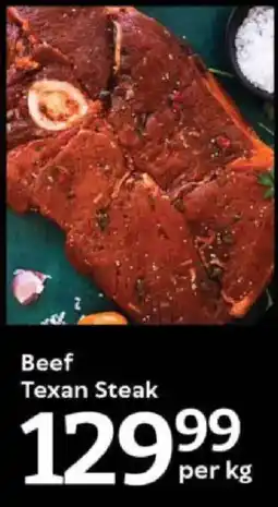 Oxford Freshmarket Beef Texan Steak offer