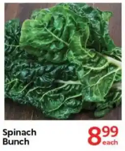 Oxford Freshmarket Spinach Bunch offer