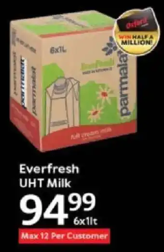 Oxford Freshmarket Everfresh UHT Milk offer