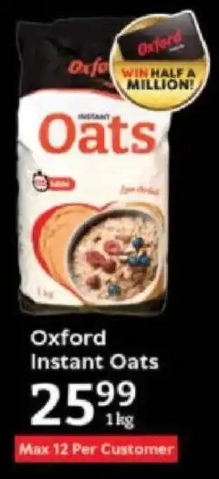 Oxford Freshmarket Oxford Instant Oats offer