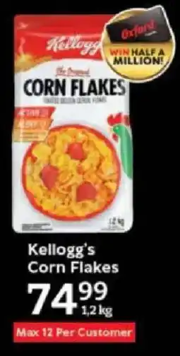Oxford Freshmarket Kellogg's Corn Flakes offer