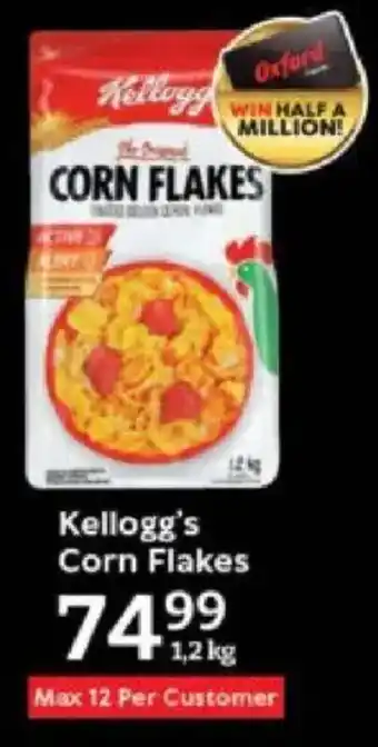 Oxford Freshmarket Kellogg's Corn Flakes offer