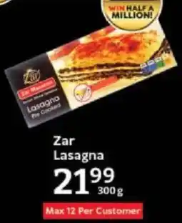 Oxford Freshmarket Zar Lasagna offer