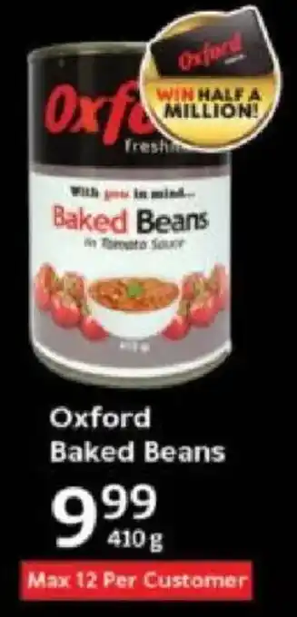 Oxford Freshmarket Oxford Baked Beans offer