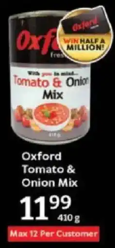 Oxford Freshmarket Oxford Tomato & Onion Mix offer