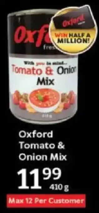 Oxford Freshmarket Oxford Tomato & Onion Mix offer