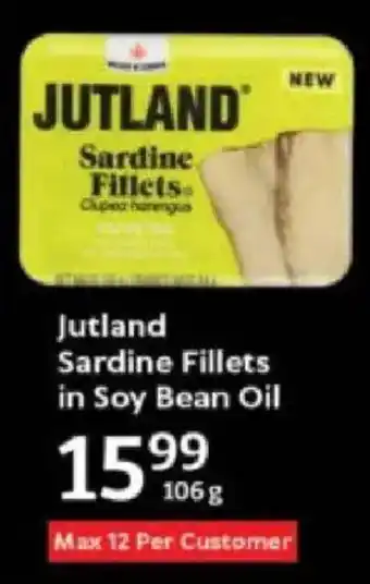 Oxford Freshmarket Jutland Sardine Fillets in Soy Bean Oil offer