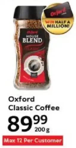 Oxford Freshmarket Oxford Classic Coffee offer