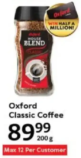 Oxford Freshmarket Oxford Classic Coffee offer
