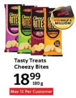 Oxford Freshmarket Tasty Treats Cheezy Bites offer