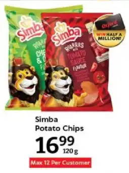 Oxford Freshmarket Simba Potato Chips offer