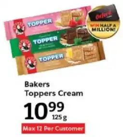 Oxford Freshmarket Bakers Toppers Cream offer