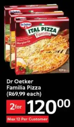 Oxford Freshmarket Dr Oetker Familia Pizza offer