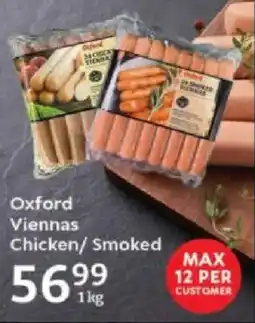 Oxford Freshmarket Oxford Viennas Chicken/ Smoked offer