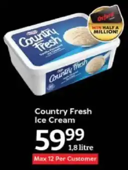 Oxford Freshmarket Country Fresh Ice Cream offer