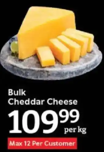 Oxford Freshmarket Bulk Cheddar Cheese offer
