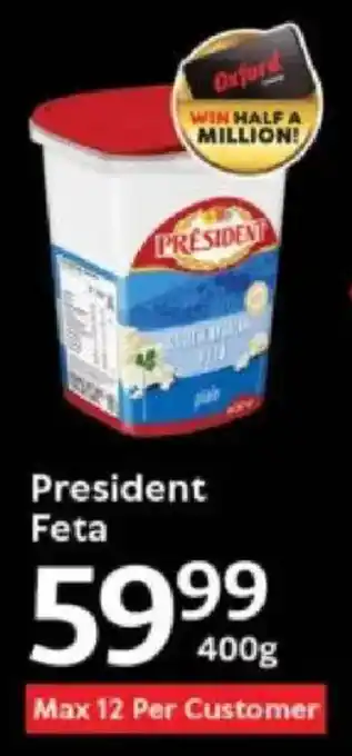 Oxford Freshmarket President Feta offer