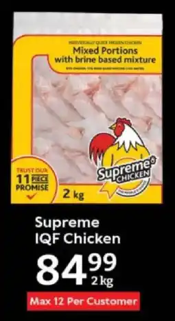 Oxford Freshmarket Supreme IQF Chicken offer
