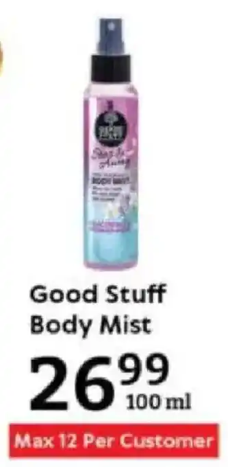 Oxford Freshmarket Good Stuff Body Mist offer