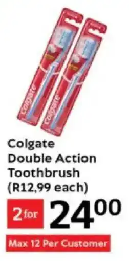 Oxford Freshmarket Colgate Double Action Toothbrush offer