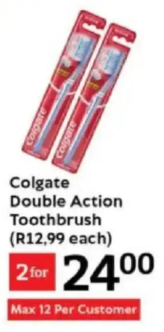 Oxford Freshmarket Colgate Double Action Toothbrush offer