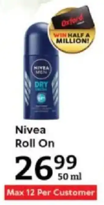 Oxford Freshmarket Nivea Roll On offer