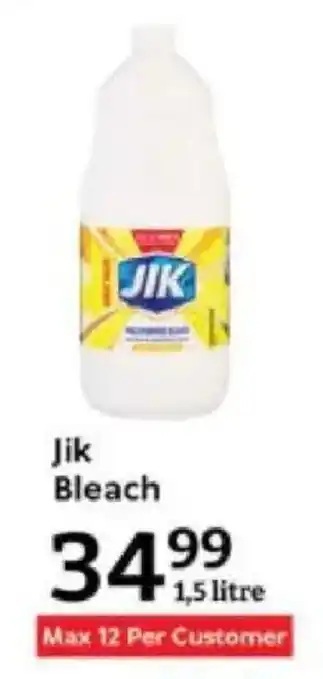 Oxford Freshmarket Jik Bleach offer